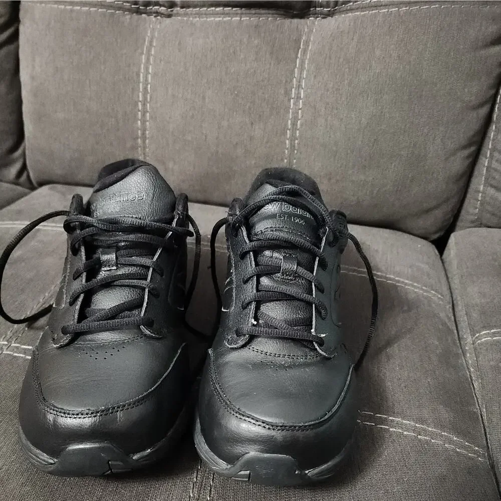 New Balance 928v3 Rollbar Black Leather Walking Shoes MW928BK3 Men's Size 15 D
